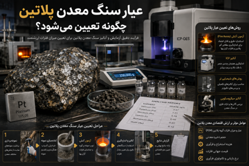 استخراج پلاتین از کانسنگ سولفیدی؛ از دل سنگ تا فلز استراتژیک
